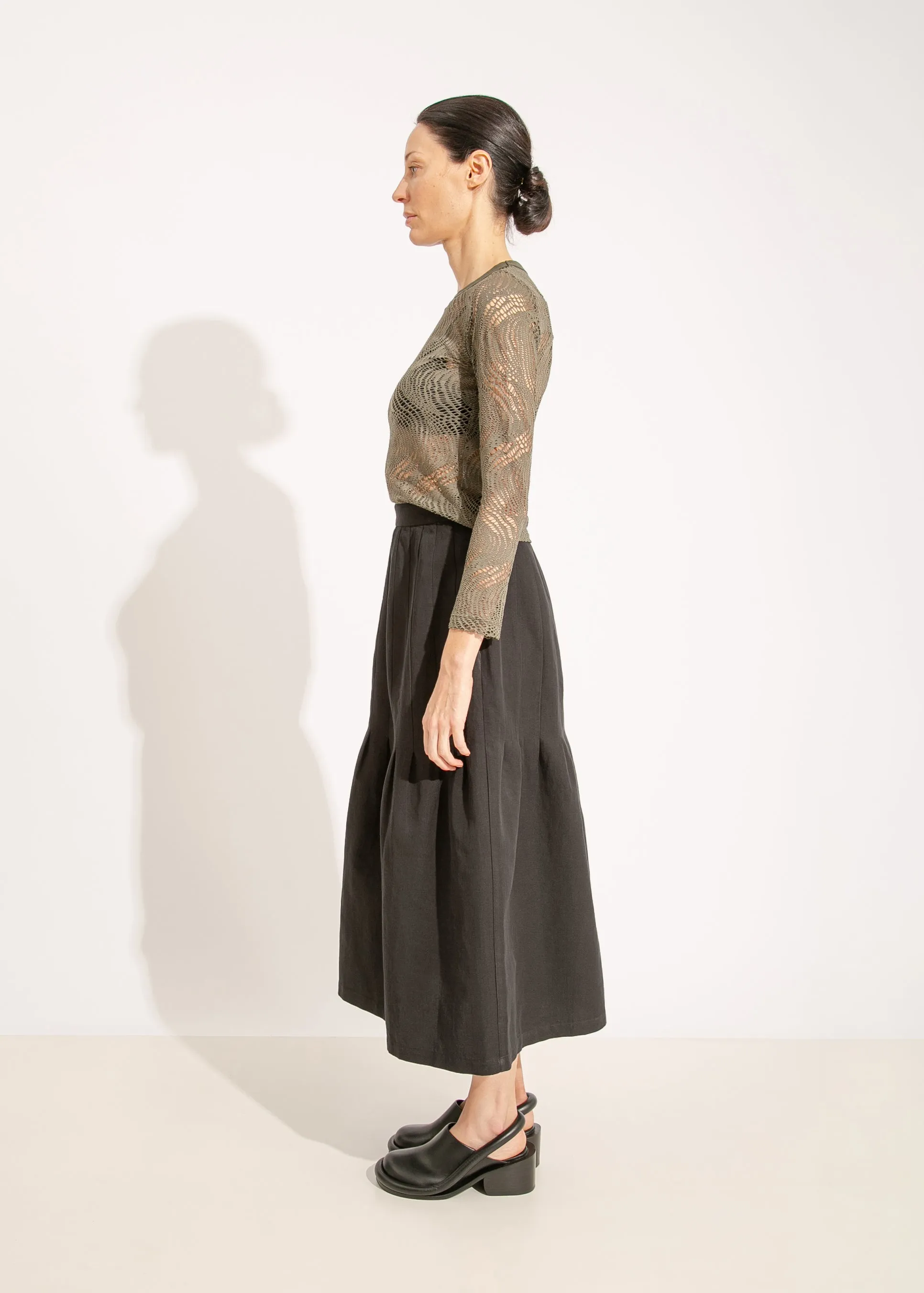 W24 | CAMDEN SKIRT / BLACK