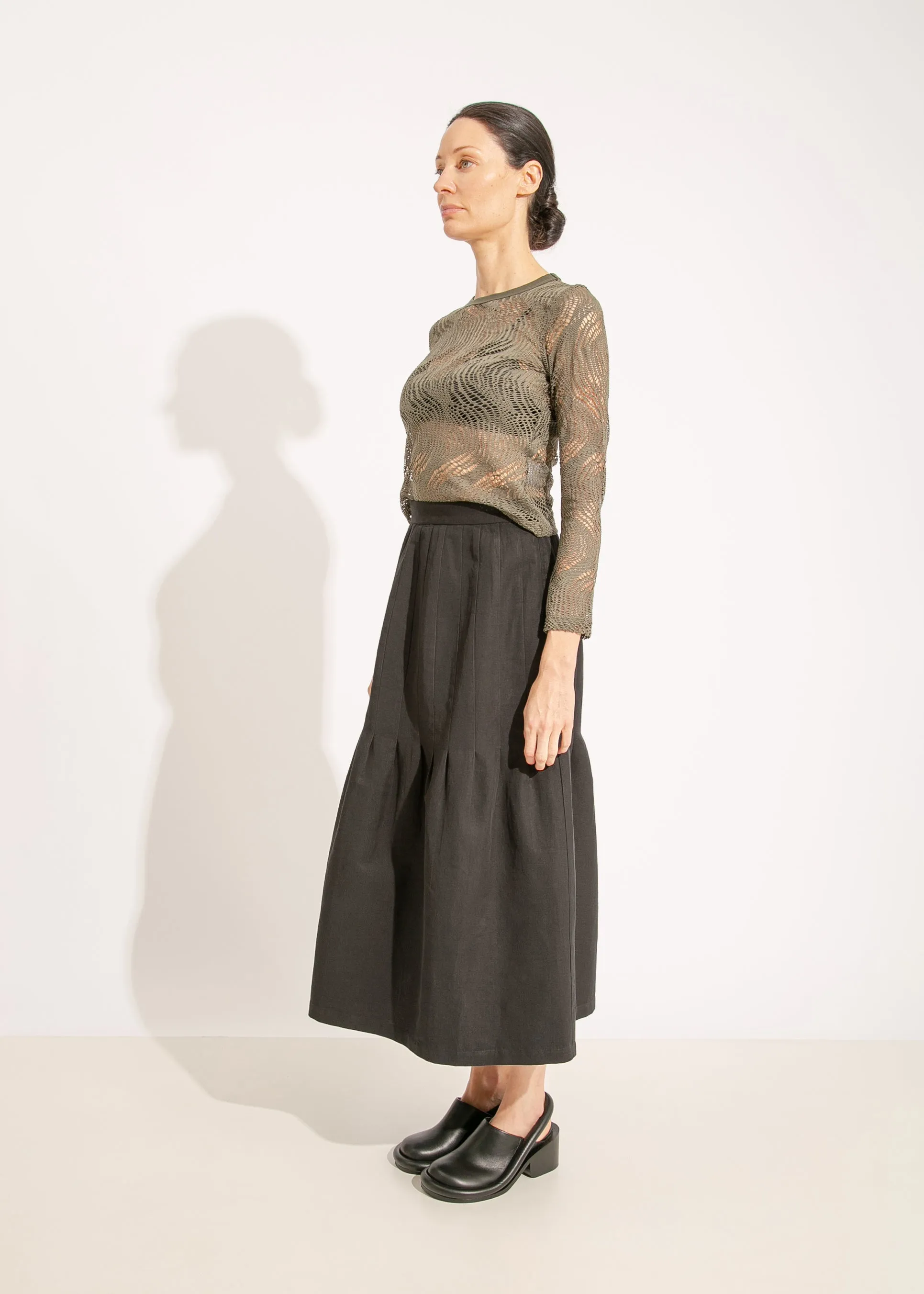 W24 | CAMDEN SKIRT / BLACK