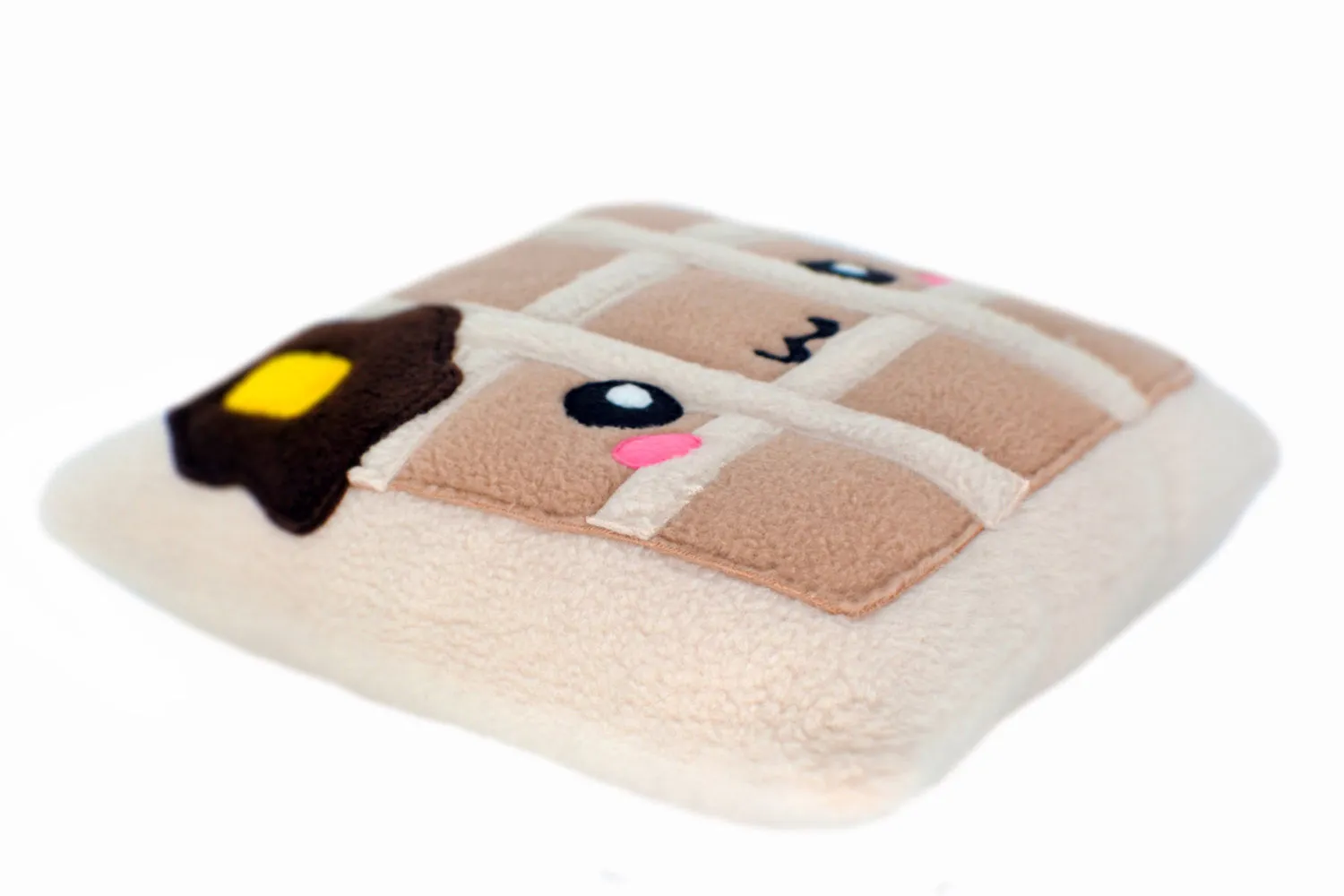 Waffle pillow cushion plushie kawaii stuffed toy