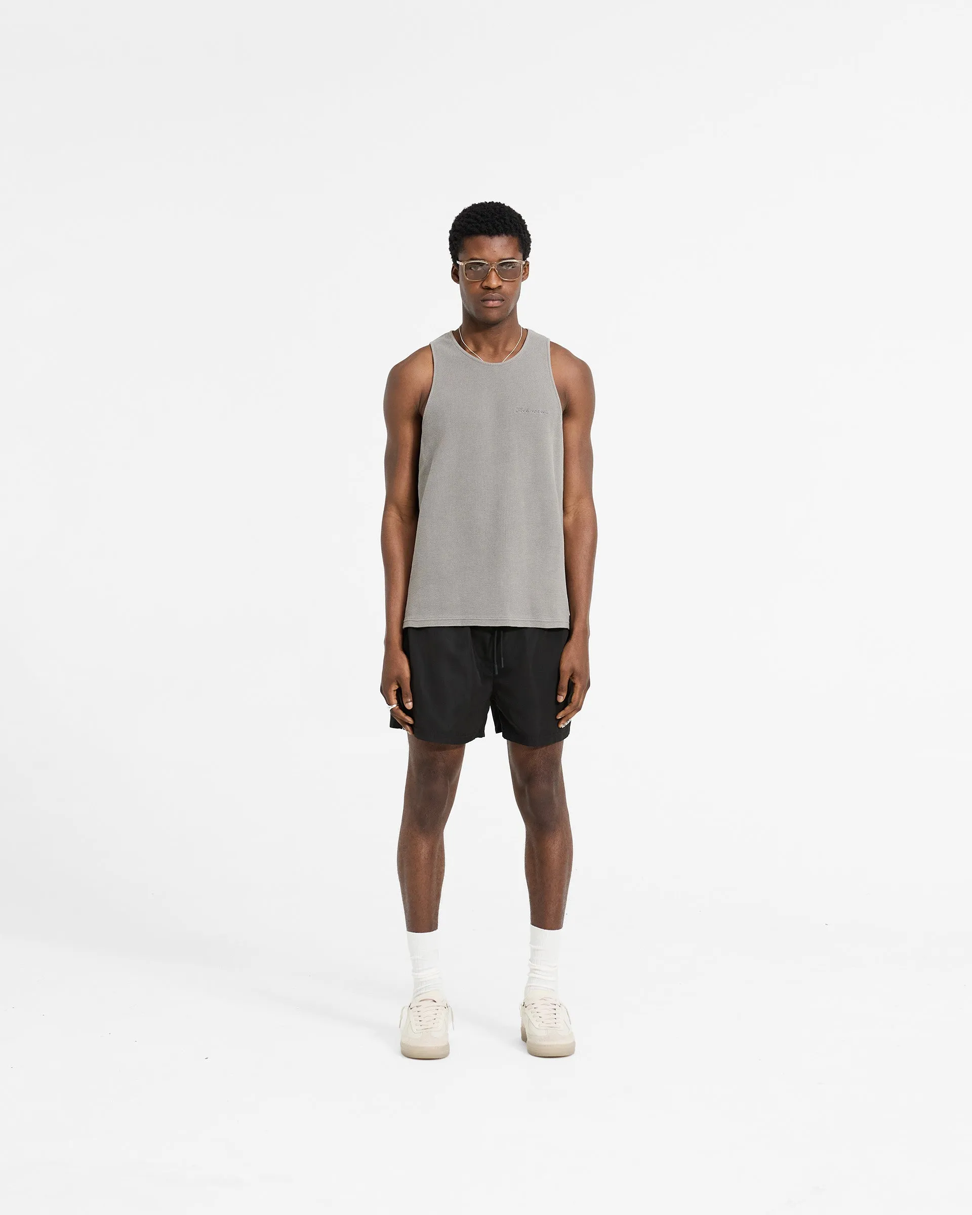 Waffle Vest - Ultimate Grey