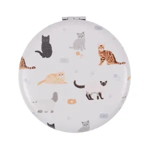 Wags & Whiskers Cat Compact Mirror