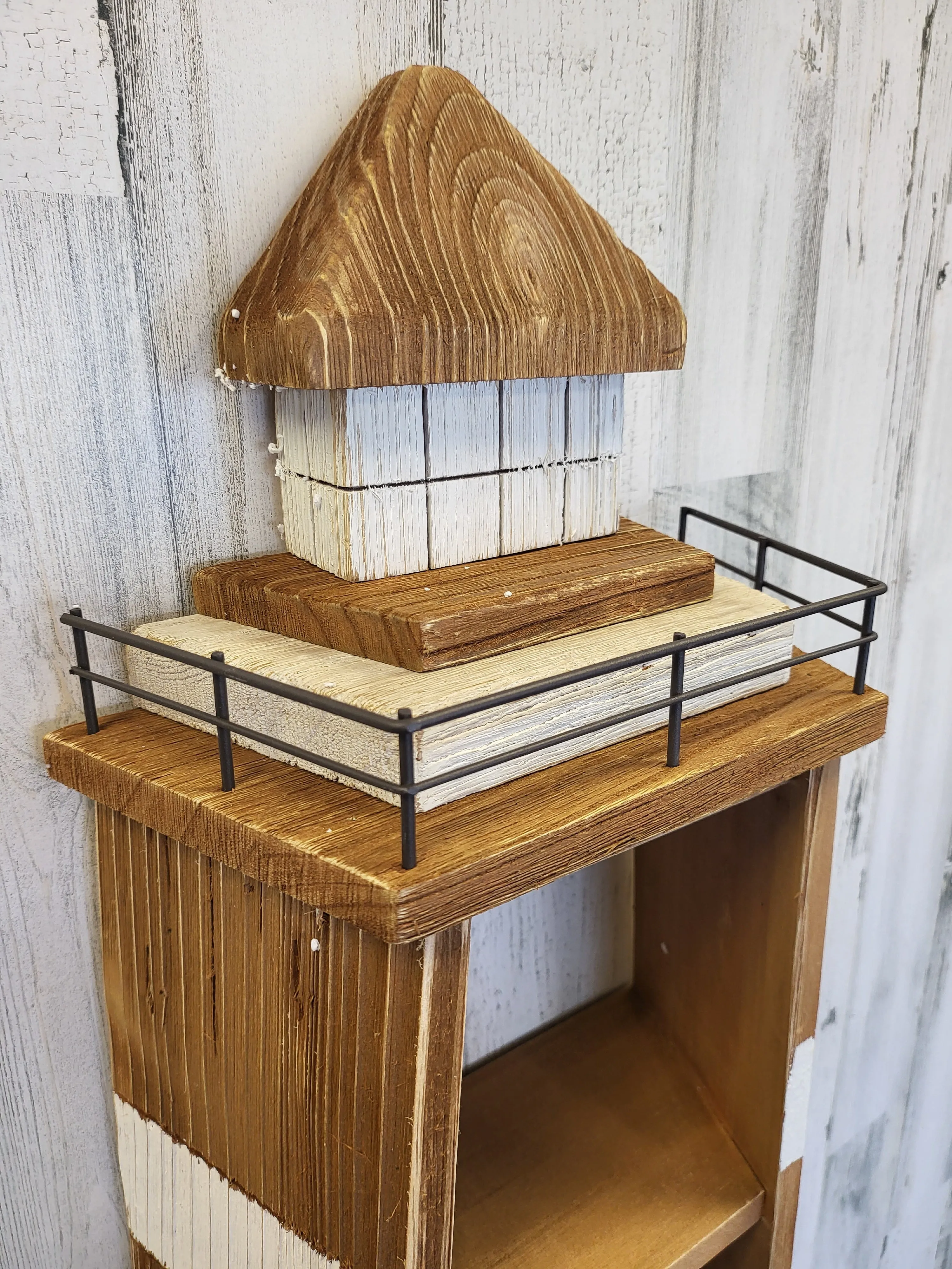 Wall Lighthouse With Shelf