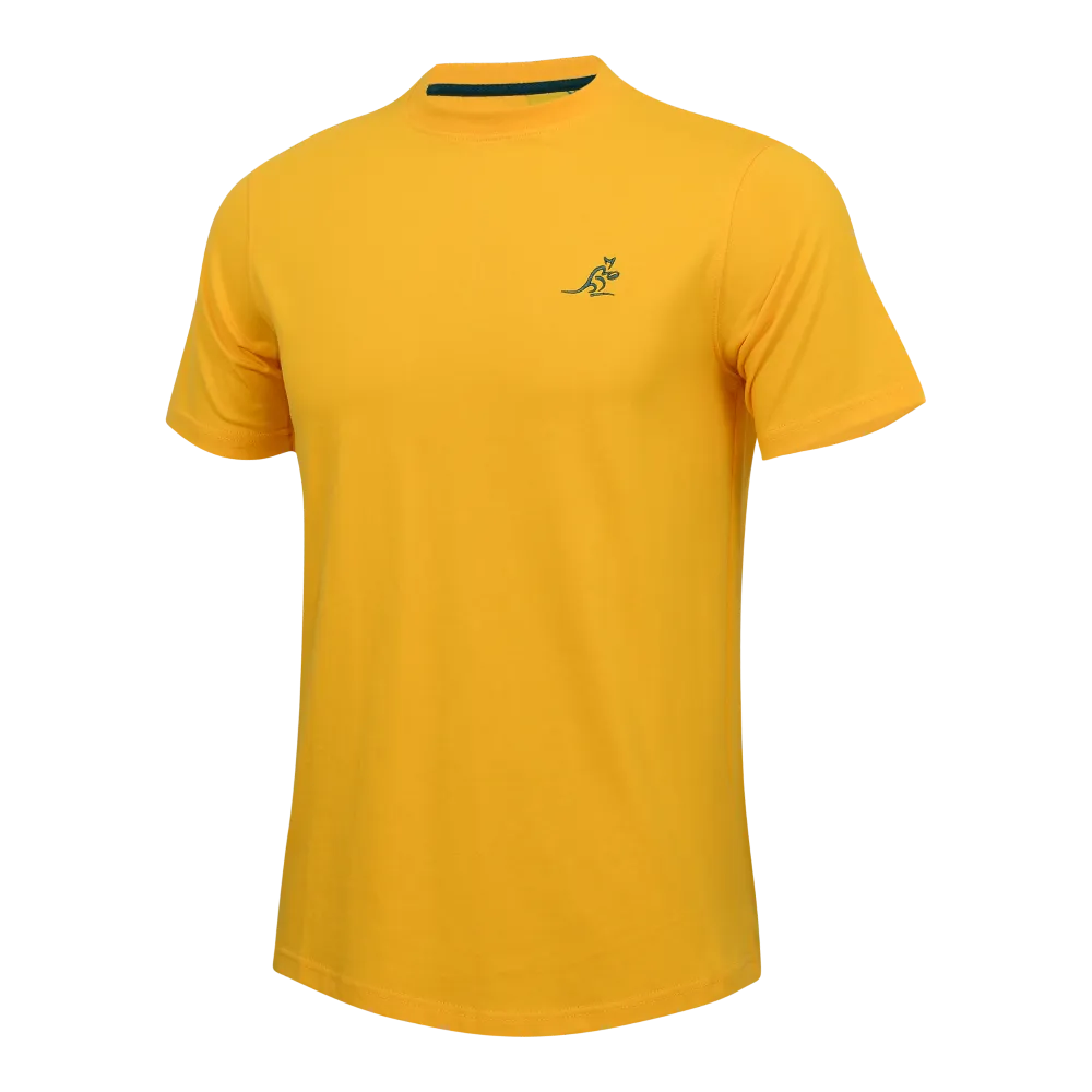 Wallabies Gold Cotton Tee