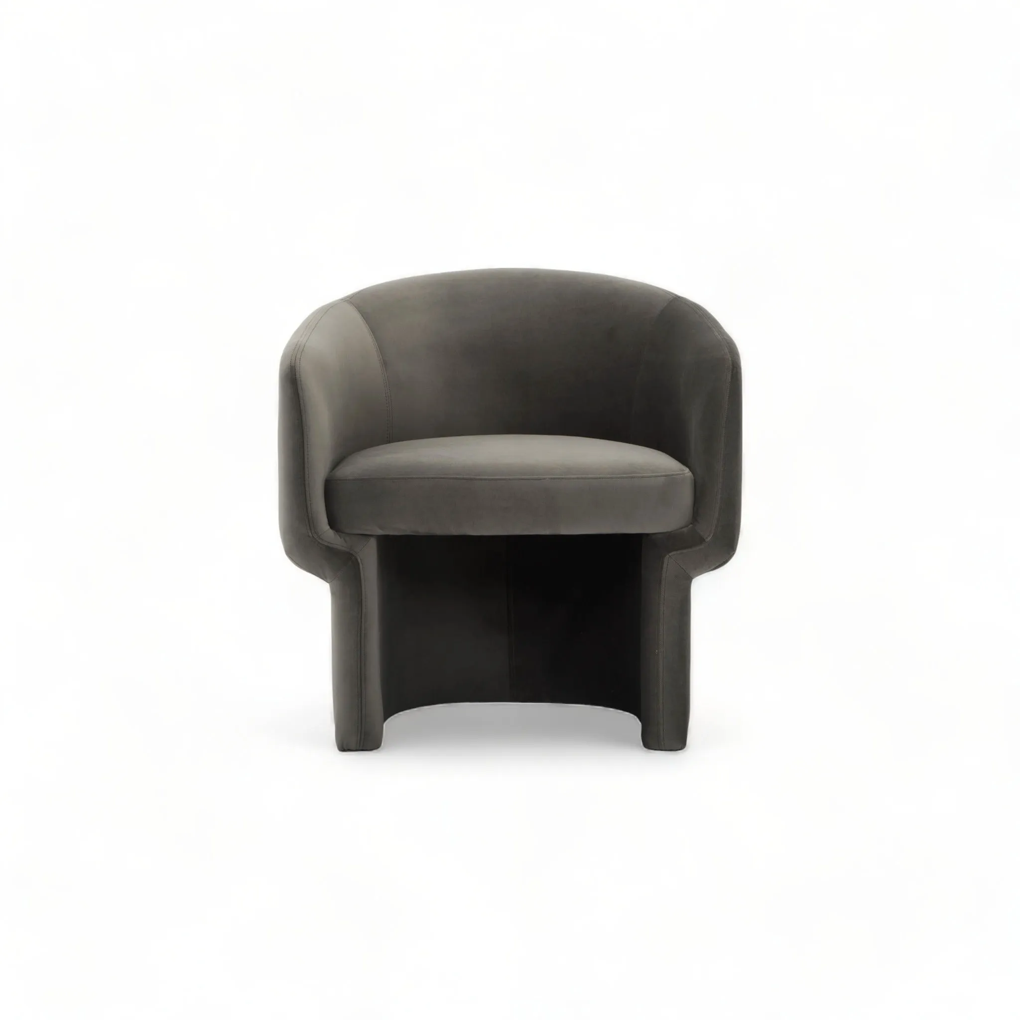 Wallis Dark Blue Lounge Chair