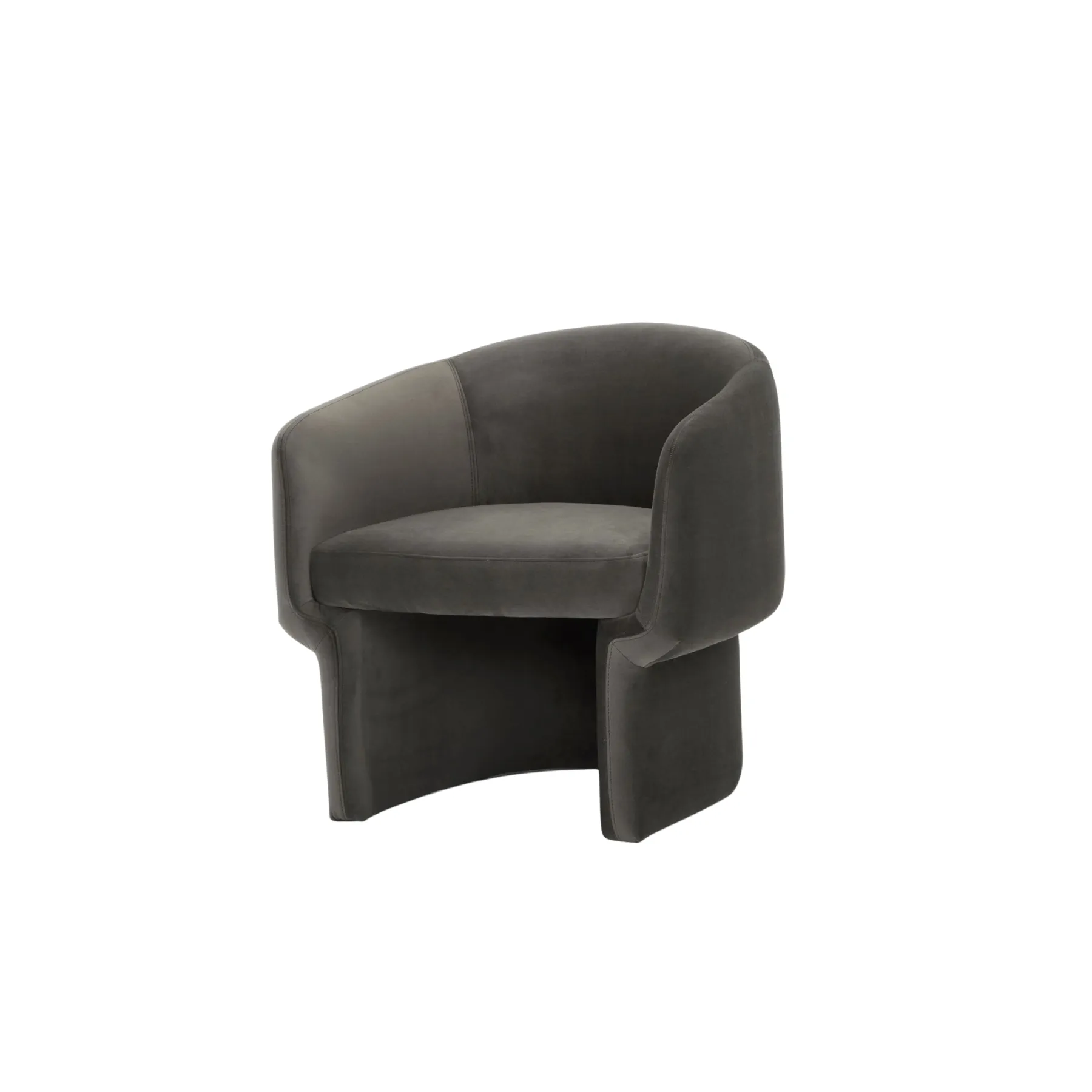 Wallis Dark Blue Lounge Chair