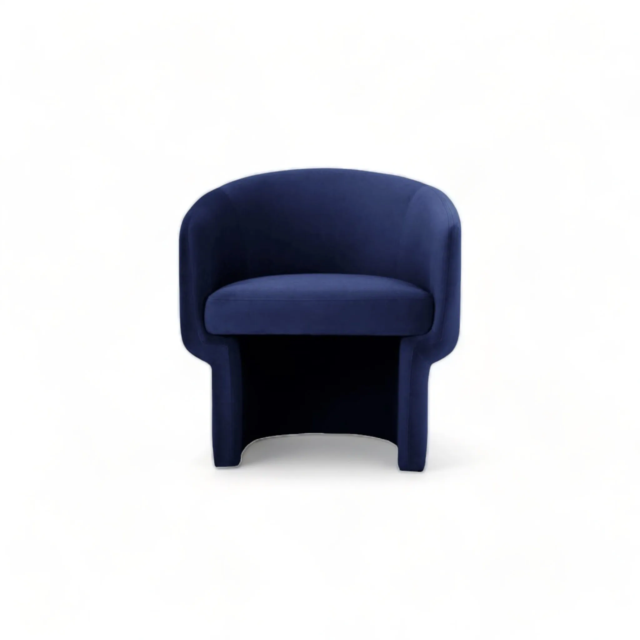 Wallis Dark Blue Lounge Chair