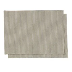 Walton & Co 45cm Boston Stripe Placemat (Set of 2)