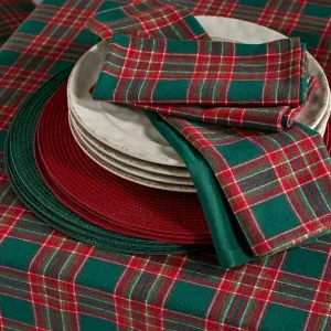 Walton & Co Festive Tartan Napkins (Set of 4)