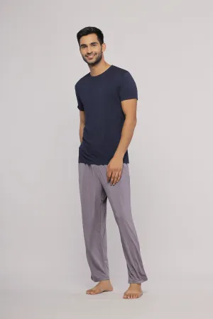 Wanderer Grey Mens Pajama Set