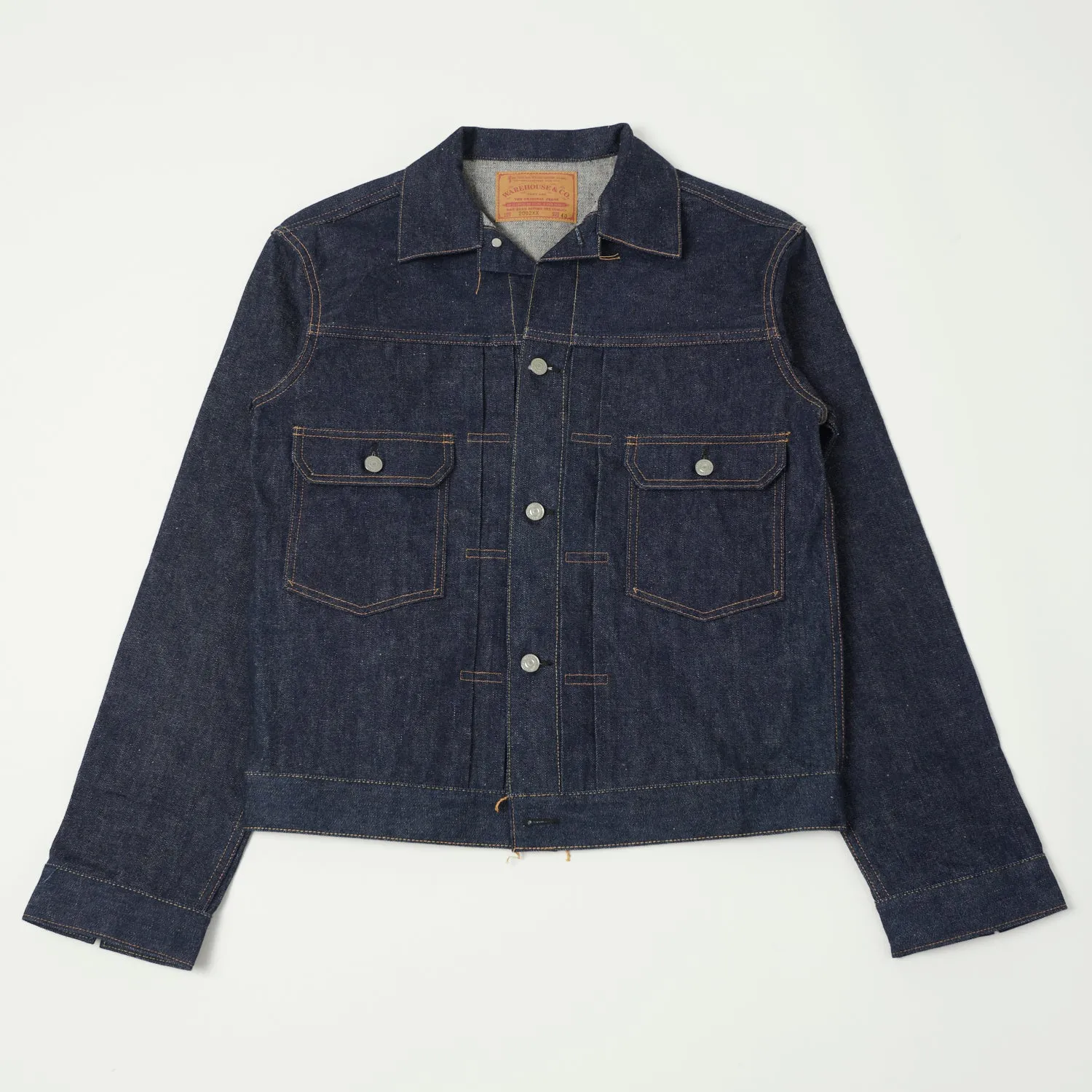 Warehouse & Co 2002XX Early 1960's 'Type II' Denim Jacket - Raw