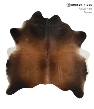 Warm Caramel Large Brazilian Cowhide Rug 6'1"H x 5'11"W #83157 by Hudson Hides