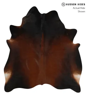 Warm Caramel Large Brazilian Cowhide Rug 6'6"H x 5'10"W #84794 by Hudson Hides