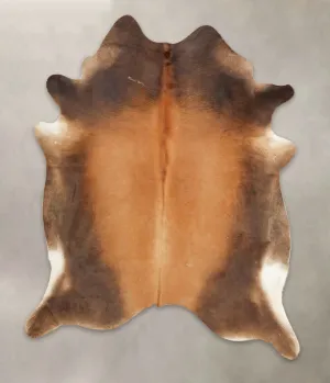 Warm Caramel X-Large Brazilian Cowhide Rug 7'9"H x 6'0"W #B1143 by Hudson Hides