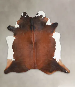 Warm Caramel XX-Large Brazilian Cowhide Rug 7'3"H x 7'5"W #A25742 by Hudson Hides