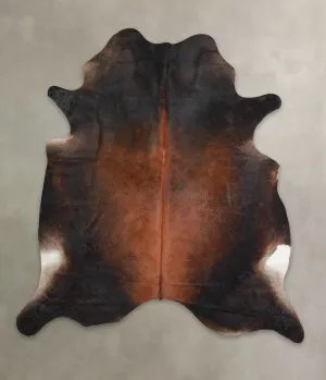 Warm Caramel XX-Large Brazilian Cowhide Rug 7'7"H x 6'10"W #A25179 by Hudson Hides