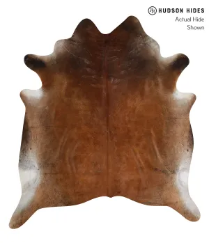 Warm Caramel XX-Large Brazilian Cowhide Rug 7'9"H x 6'9"W #86339 by Hudson Hides