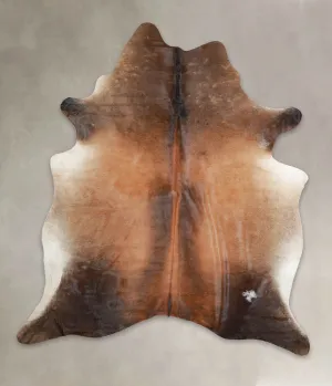 Warm Caramel XX-Large Brazilian Cowhide Rug 8'0"H x 6'11"W #A24517 by Hudson Hides