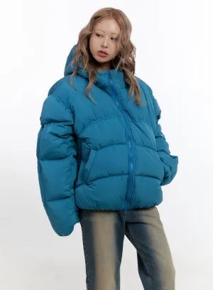 Warmth Padded Polyester Coat CN425