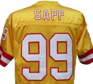 Warren Sapp Tampa Bay Bucaneers Throwback Football Jersey