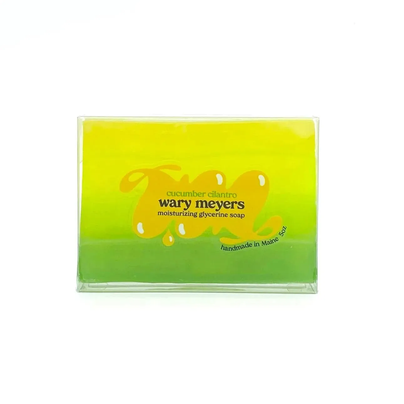 WARY MEYERS - Cucumber & Cilantro Glycerine Soap