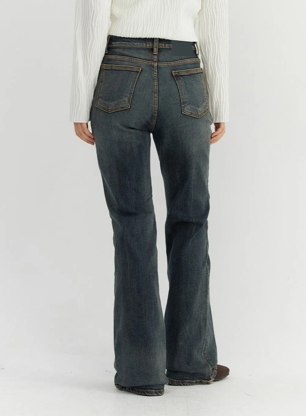 Wash Bootcut Jeans CO306