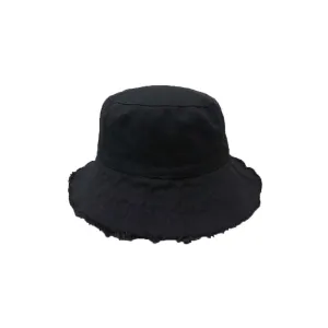 Washed Cotton Blank Plain Print Embroidery Fisherman Hats