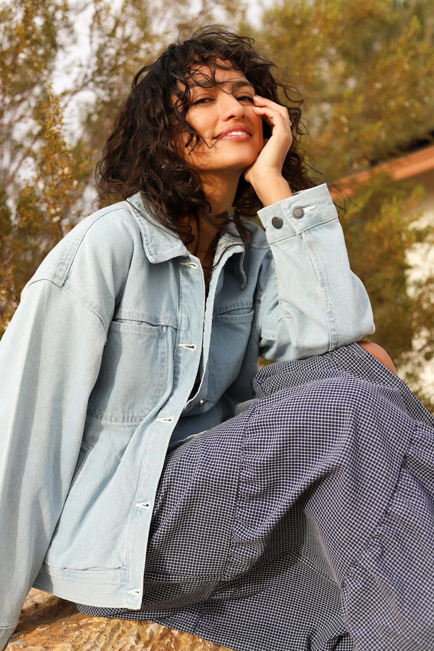 Washed Denim Jacket