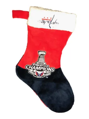 Washington Capitals 2018 Stanley Cup Champions Team Colors Christmas Stocking