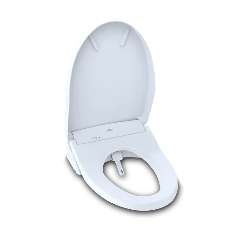 Washlet S500e Elongated Electronic Contemporary Bidet Seat in Cotton White