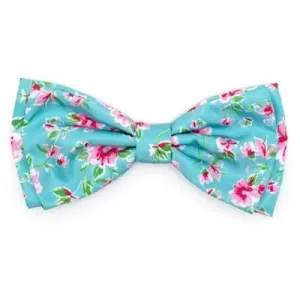 Watercolor Floral Bow Tie