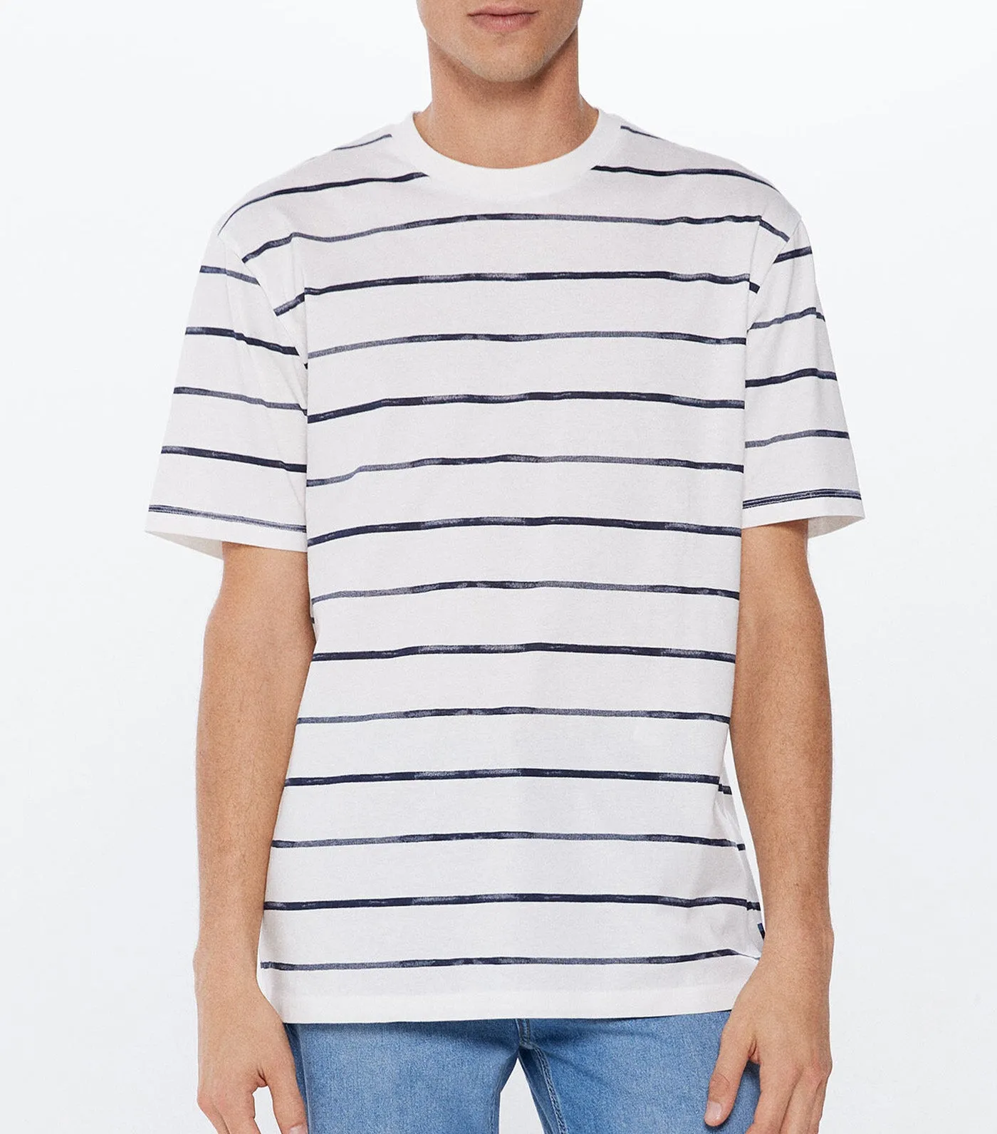 Watercolor Striped T-Shirt