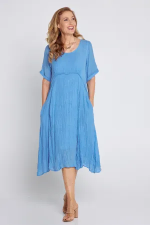 Waterhouse Dress - Denim Blue