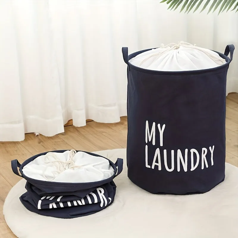 Waterproof Laundry Hamper Durable Storage for Clothes and Toys