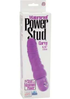 Waterproof Power Stud Curvy Purple