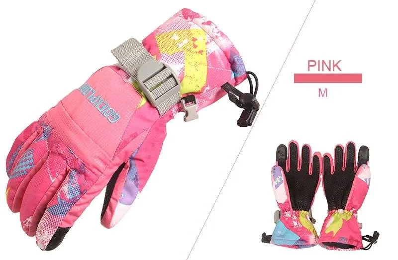 Waterproof Touchscreen Ski Gloves