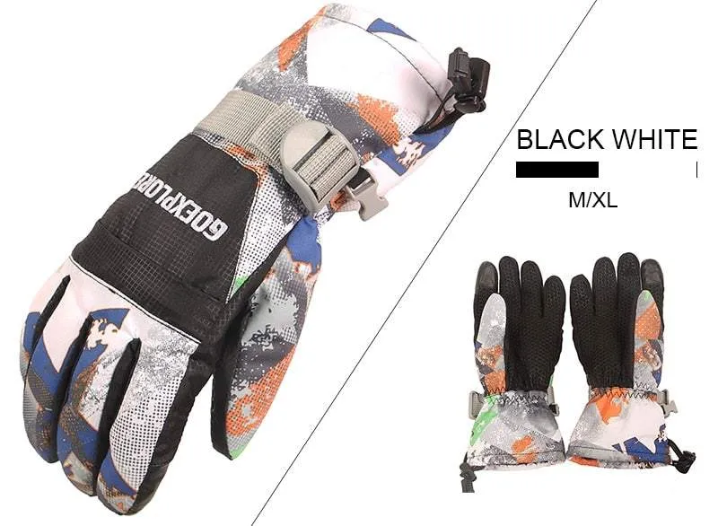 Waterproof Touchscreen Ski Gloves