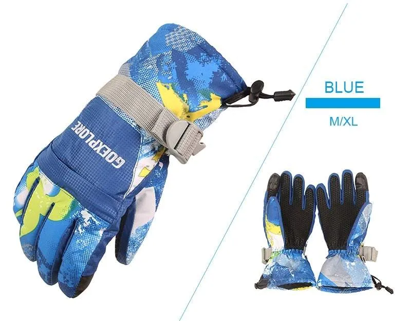 Waterproof Touchscreen Ski Gloves