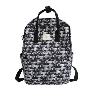 Waterproof Women's Letter Printing Backpacks