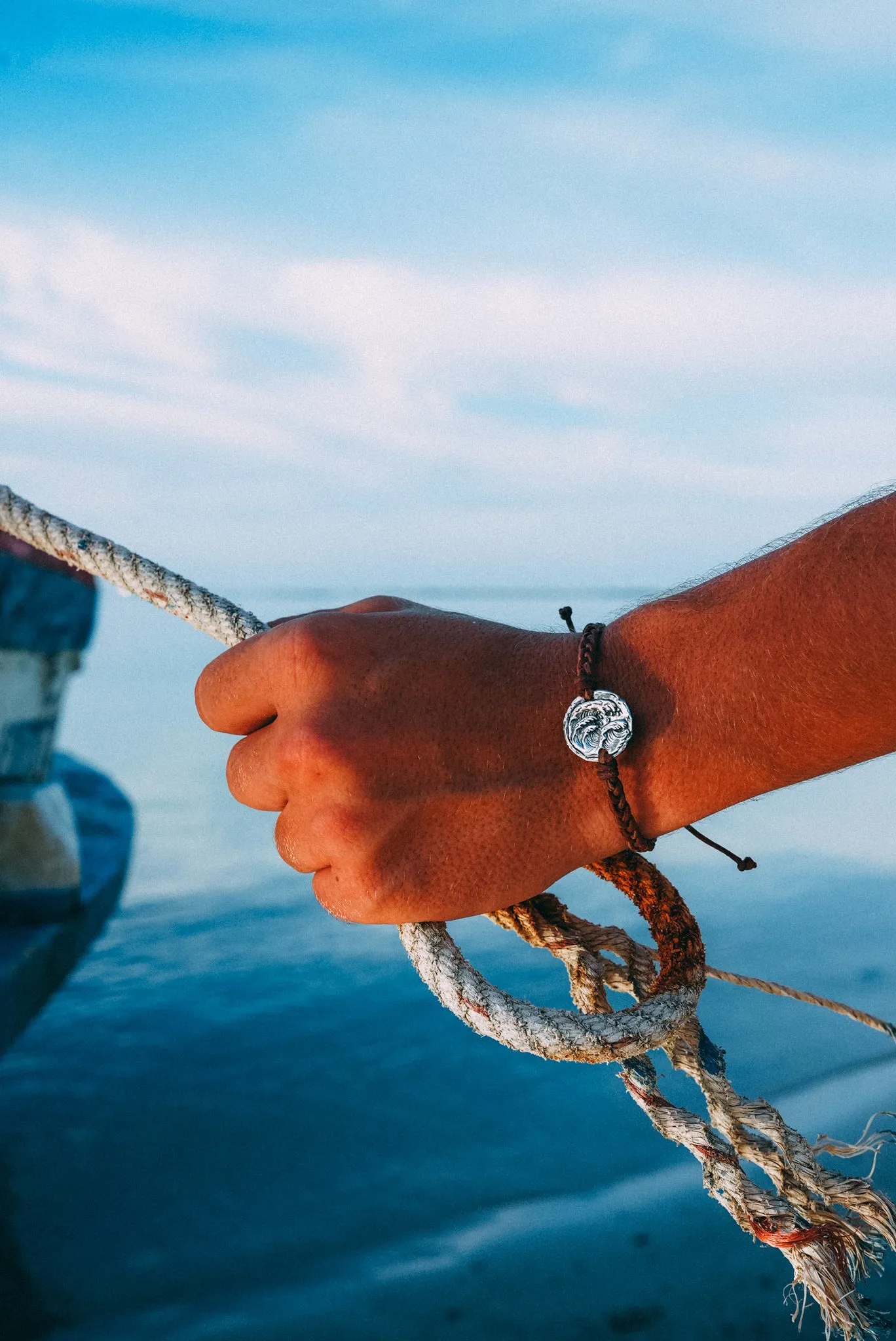 Wave Coin Bracelet