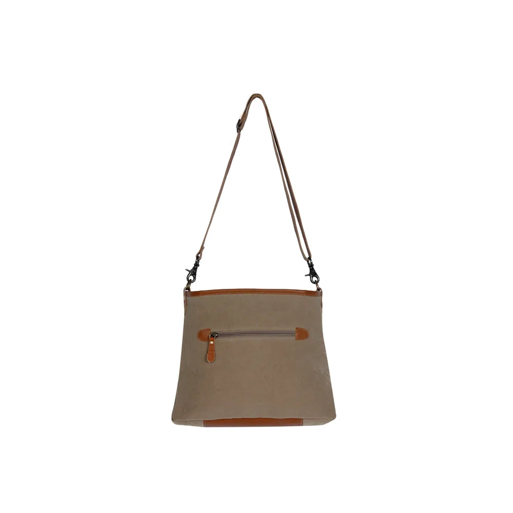 Wave-Like  Shoulder Bag