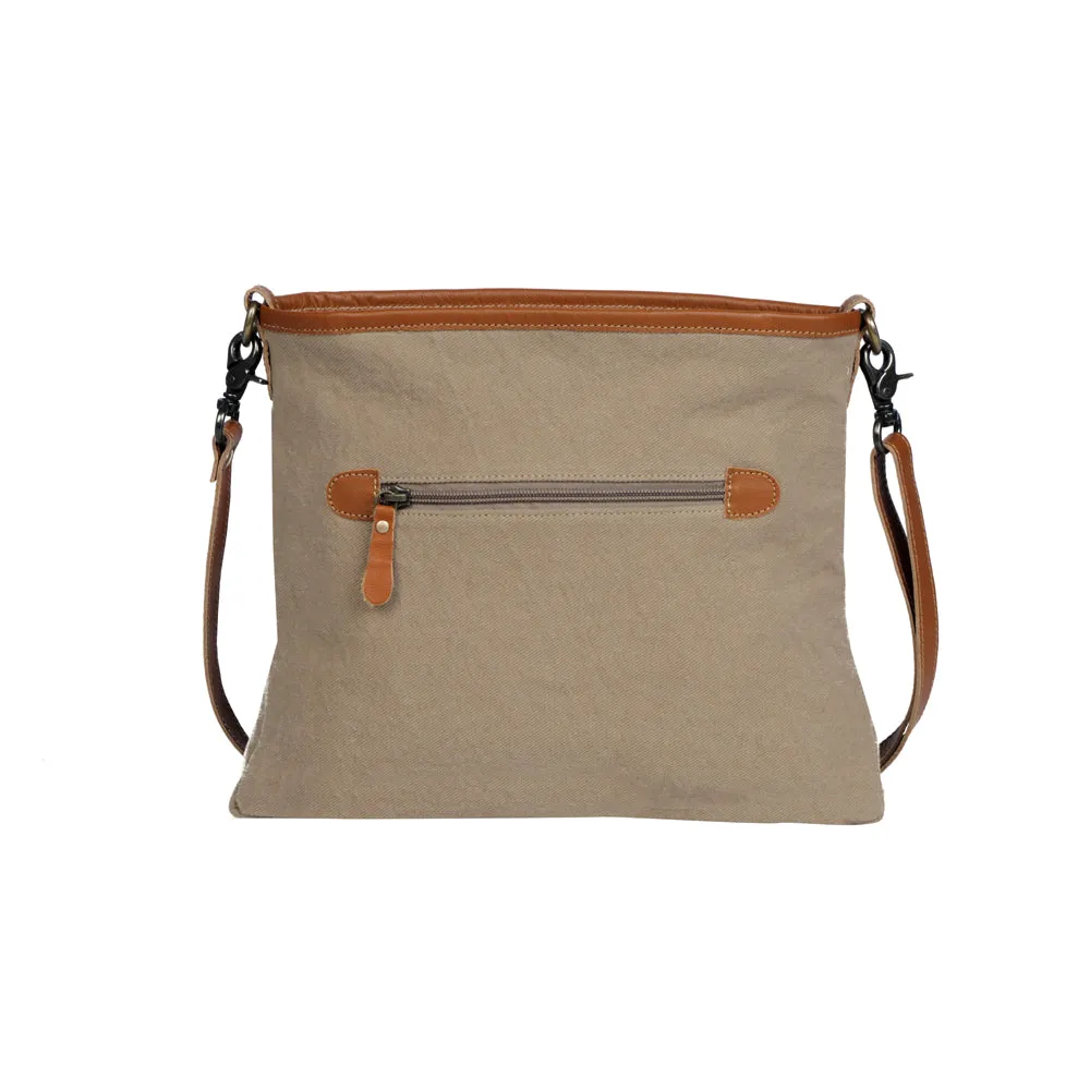 Wave-Like  Shoulder Bag