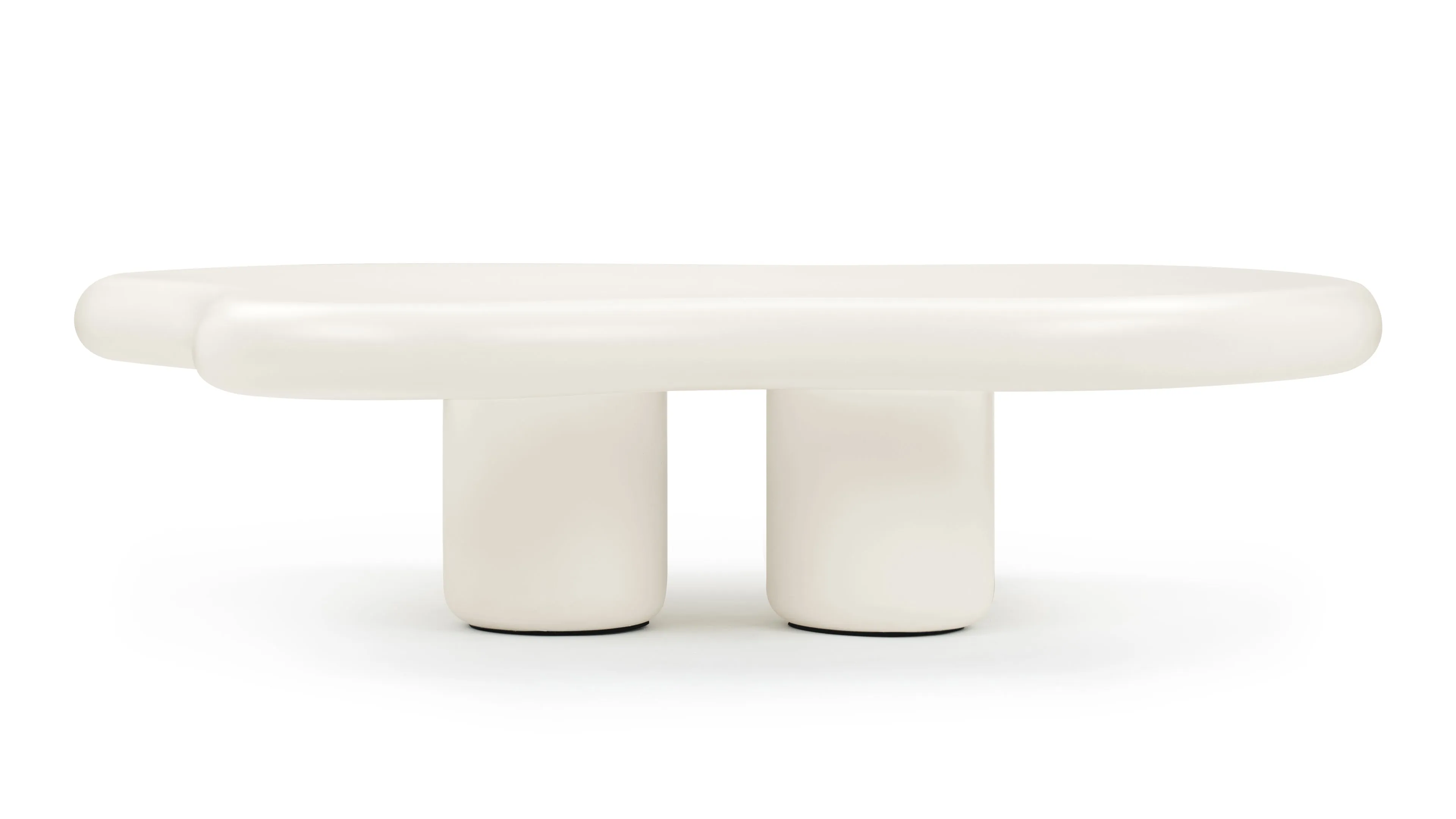 Wave - Wave Coffee Table, Ivory