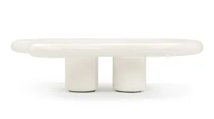 Wave - Wave Coffee Table, Ivory