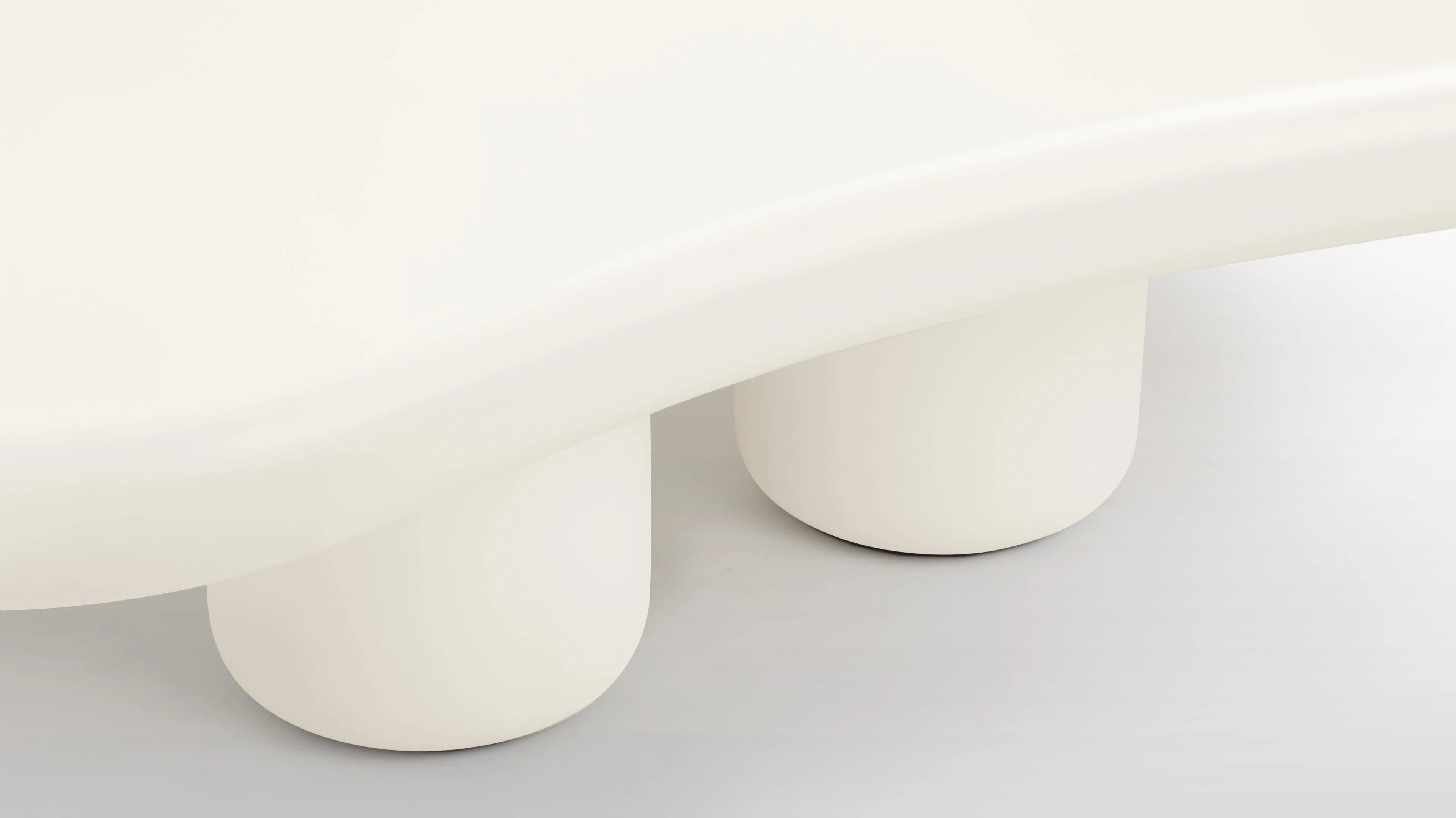 Wave - Wave Coffee Table, Ivory