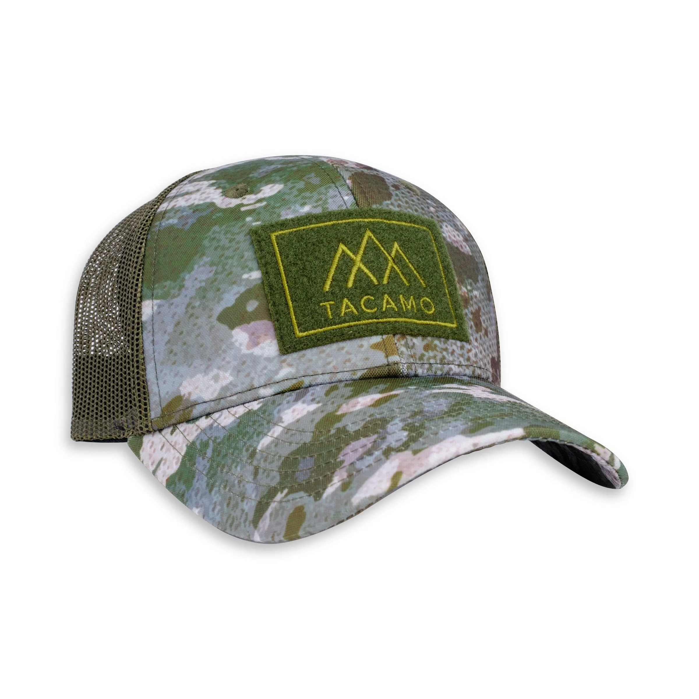 Waxed Camo Trucker Hat