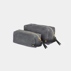 Waxed Canvas Dopp Kit