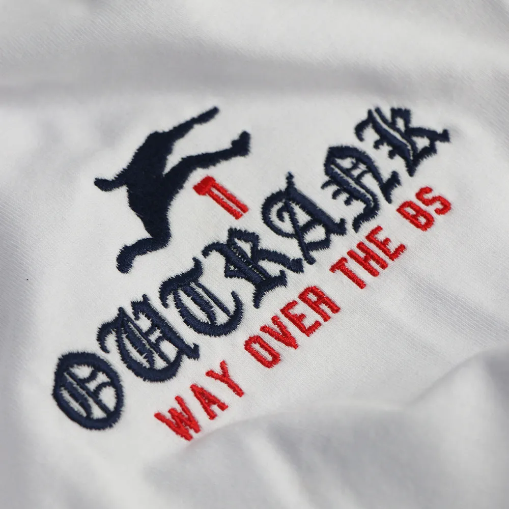 Way Over The BS Embroidered T-shirt