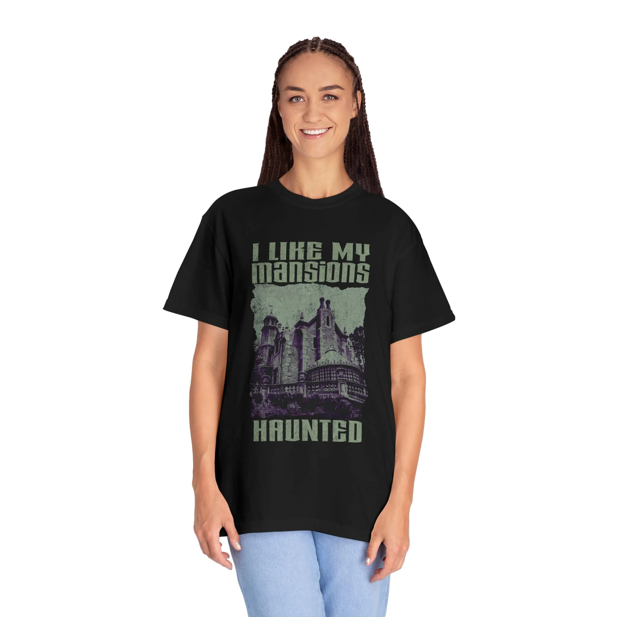 *WDW* I Like My Mansions Haunted Comfort Colors Tee