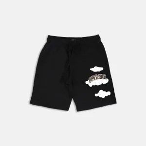 We Fly High Embroidered and Printed Shorts