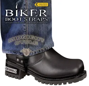 Weather Proof- Boot Straps- Wheel with Wings - 6 Inch - BBS/MD6